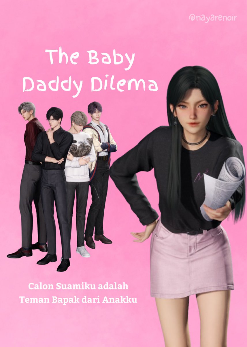 nayarenoir's tweet photo. —THE BABY DADDY DILEMA—
LaDS men x Fem! Reader AU 🔞 

Bagai menyelam sambil minum air. Kamu yang hamil dirawat oleh empat sahabatmu sekaligus mencari kandidat yang cocok sebagai ayah dari janinmu.

#LoveandDeepspace #ladsau #ladsff https://t.co/H9dfwksYmo