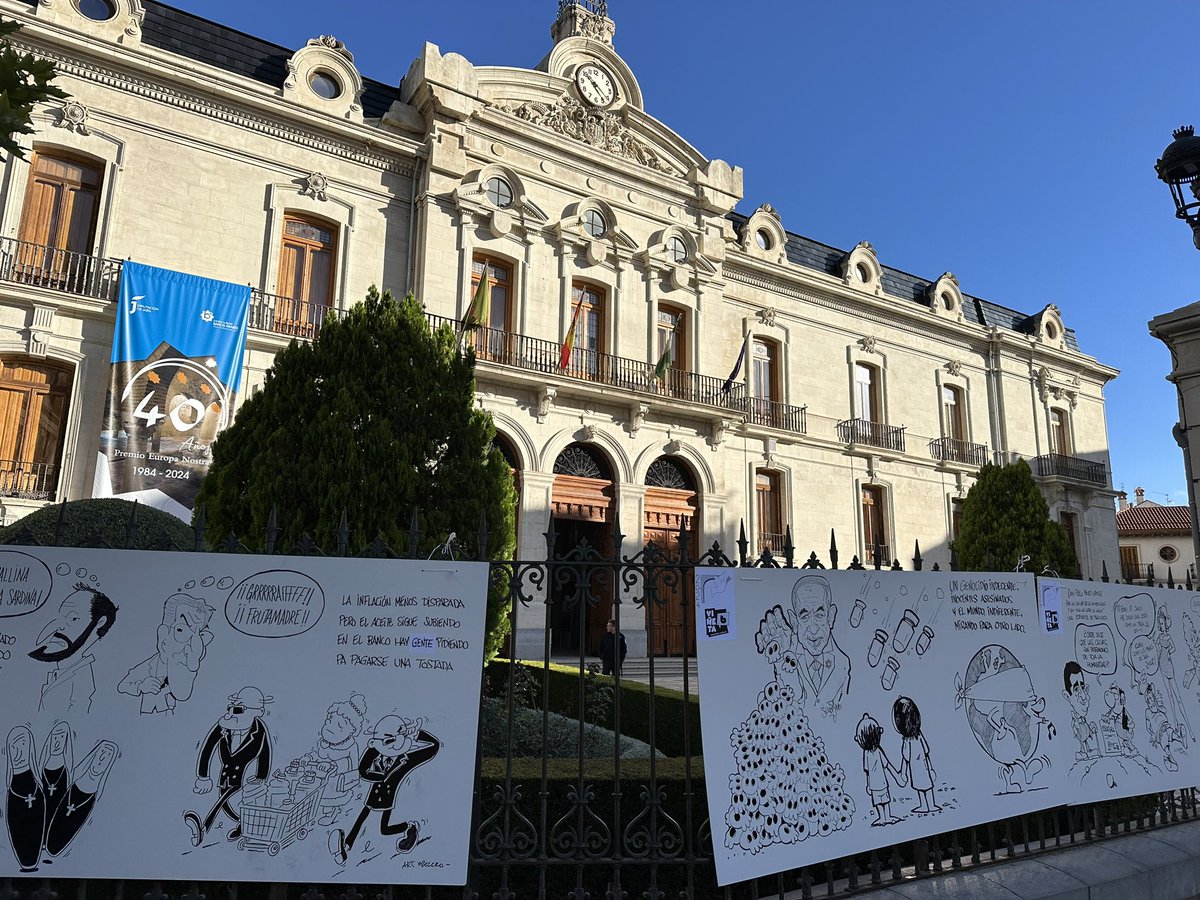 Disfrutando un año más de las #Chilindrinas  de Viñeta 6 y la Asociación Arco del Consuelo

No te pierdas estas caricaturas que, con humor e ironía, llevan contando 25 años los sucesos políticos, sociales y culturales de #Jaén

#PSOEdeJaénContigo #SanLucas2024