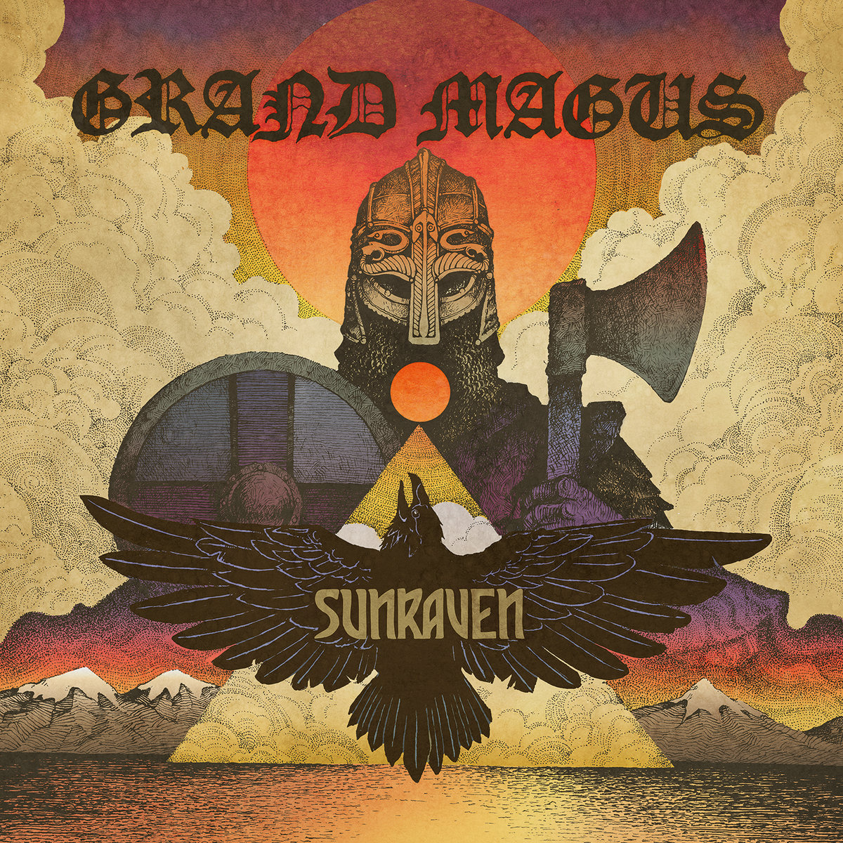Tmetalicoweb's tweet photo. TruenoReview:Tras 25 años🇸🇪#GrandMagus siguen a lo suyo. "Sunraven" viene cargado de fuerza y supone un golpe de #HeavyDoom contundente y feroz. Su sabor añejo, fiereza, sus letras gloriosas o incluso su grito de guerra, son ya símbolo de su sello personal.https://t.co/WwTWigqZwc https://t.co/NTFFNFaKGo