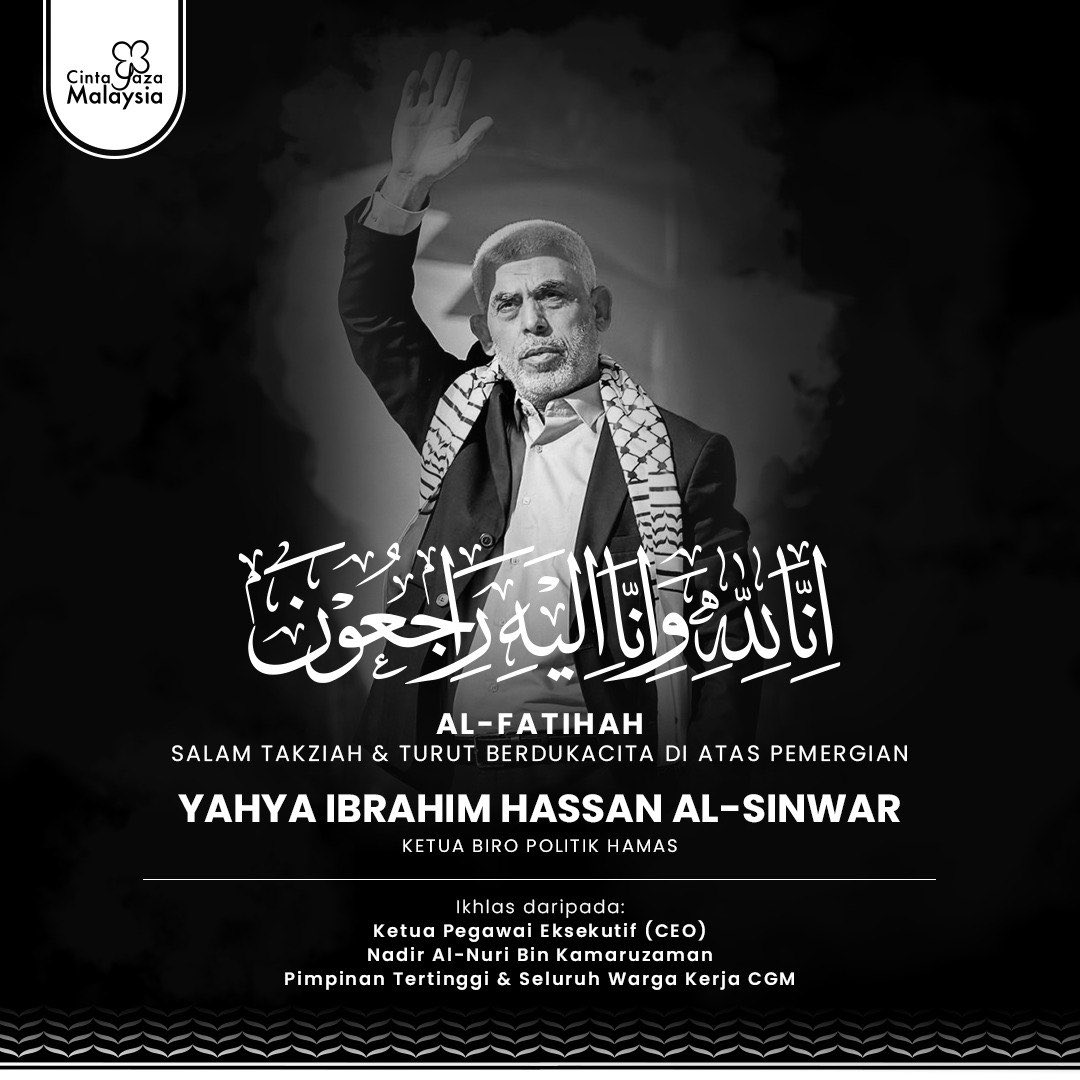Cinta Gaza Malaysia - CGM tweet media