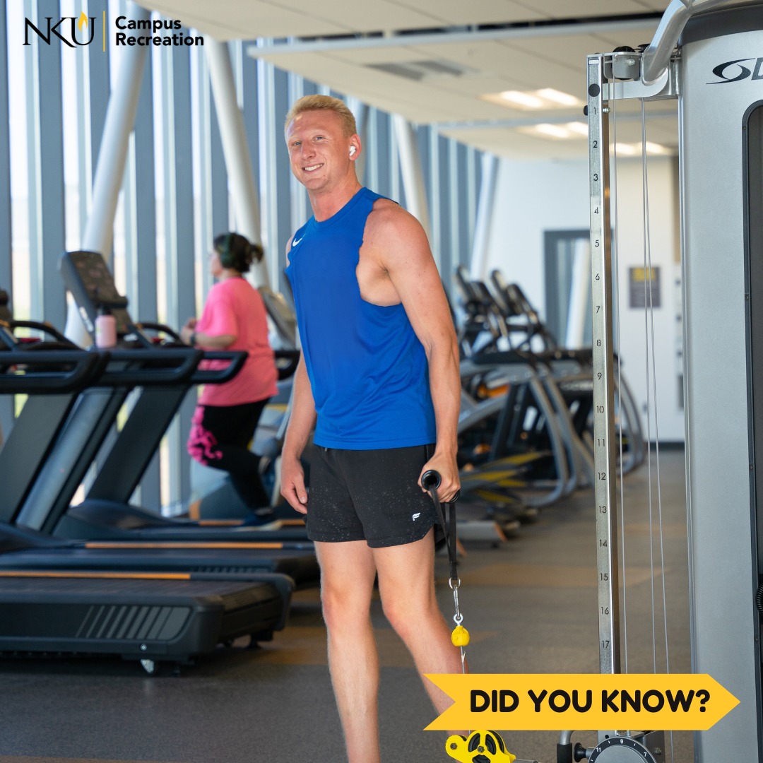nku_camprec's tweet image. Happy Friday CRC! 🎉 Let’s kick off the weekend with an interesting fun fact! Can you guess what today’s fun fact will be? 🤔💡
#NKUCampus Rec #FunFactFriday #CuriosityUnleashed