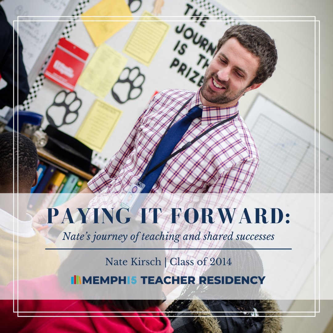 memphistr's tweet photo. - 15 years, 15 stories -⁠
⁠
Story 11 | Meet Nate Kirsch, Class of 2014
⁠⁠
Click below to read his whole story!⁠
⁠
https://t.co/QVUGkOglDB https://t.co/7xGXDIFX5m