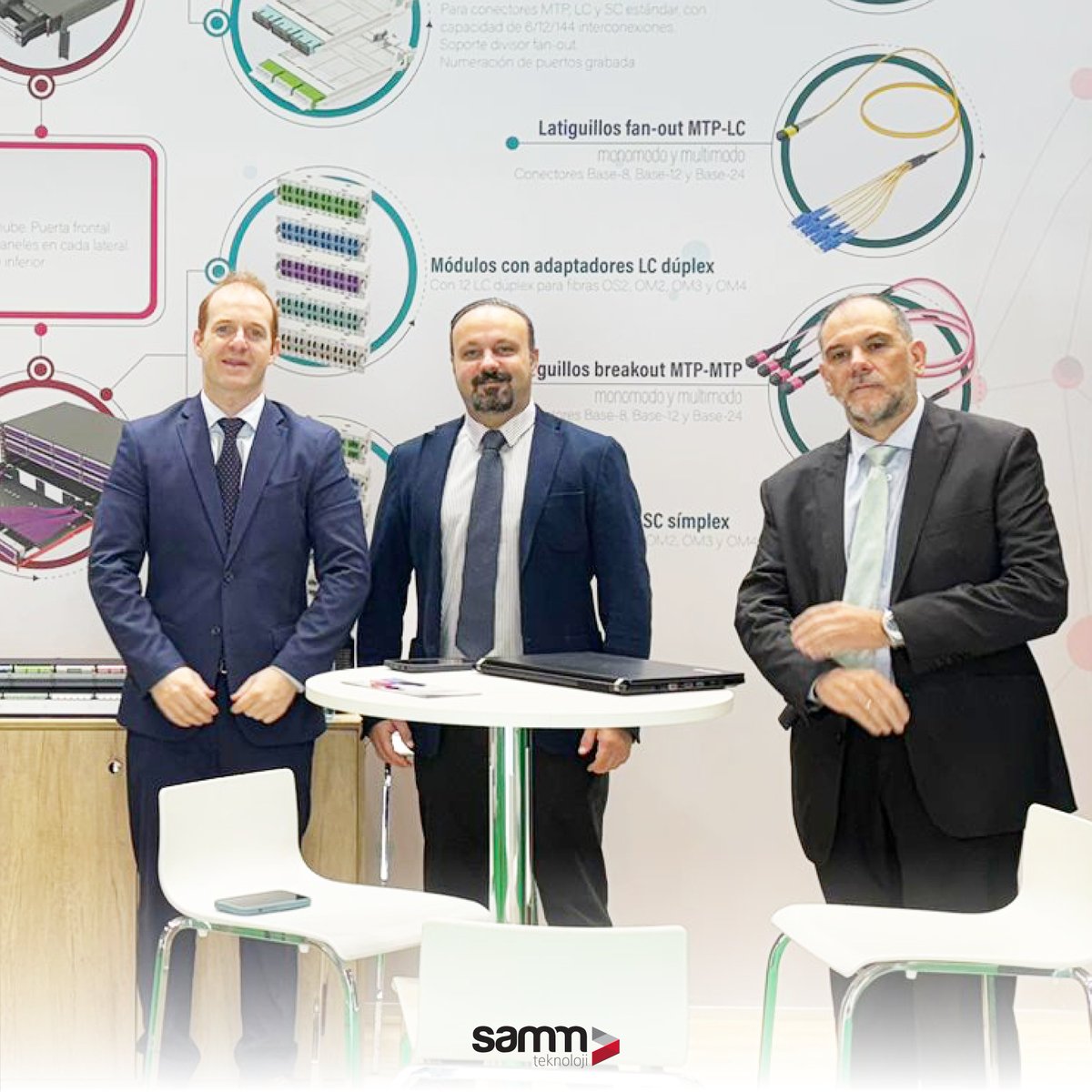 SammTeknoloji's tweet image. We visited our valuable business partner GAESTOPAS at #DataCenterWorldMadrid exhibition!

It was exciting for us to be a part of this #exhibition where we had the chance to explore innovations in the industry and strengthen our collaborations!

#Gaestopas #DataCentreWorldMadrid