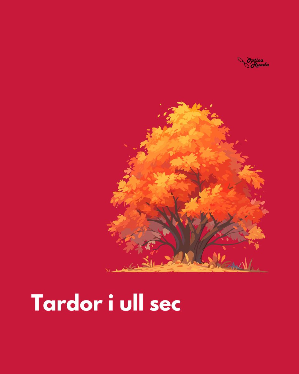 OPTICARUEDA's tweet image. La tardor és una època de canvis climàtics que pot agreujar els símptomes de #UllSec. A Òptica Rueda oferim solucions personalitzades per a cada cas.

📞 Contacta'ns al 601 359 033 per alleujar les molèsties i cuidar els teus ulls aquesta tardor!

#SalutVisual #ÒpticaRueda