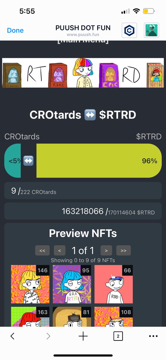 lov3is_grey's tweet photo. @lynk0x Slow cook, but still cook $RTRD 🫵🥴

Only 9 retro 404s left until the next round (drop date TBA)

MC creepin upward and currently sittin at 320k

Initial jeets are almost completely out, but convinced some are undercover #RTRDs 🔎🤔

Come check us out on #Cronos https://t.co/nvuTwMOjqw