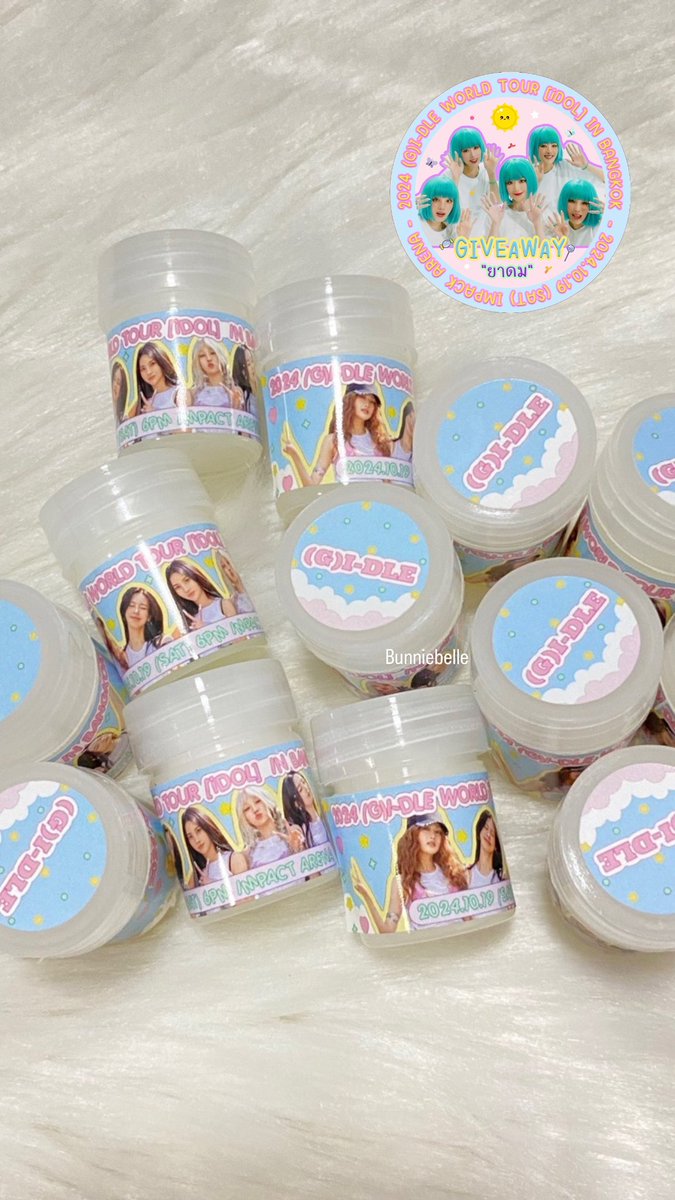 chidab4's tweet photo. pls rt 💖🙏🏻

Giveaway “ยาดมพิมเสน“ 
For #2024_GIDLE_WORLDTOURinBKK

Date : 19 Oct 2024
Place : Impact arena / BakeItBright cafe
Time : TBA

สนใจแลก giveaway ทัก dm ได้เลยนะคะ🙇🏻‍♀️

#2024_GIDLE_WORLDTOURinBKK #GIDLEinBKK
#2024_GIDLE_WORLDTOUR #iDOL 
#여자아이들 #GIDLE https://t.co/ZsnQoTTcvv
