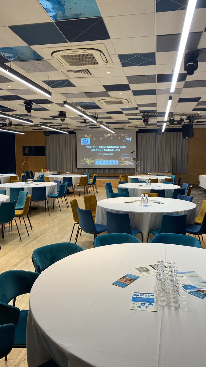 Preparations well underway for <a href="/NorthBristolNHS/">North Bristol NHS Trust</a> AHP Awards &amp; Conference 2024 🏆. Looking forward to celebrating the great work carried out by <a href="/NbtAhps/">NBT_AHPs</a> 👏🏻👏🏻