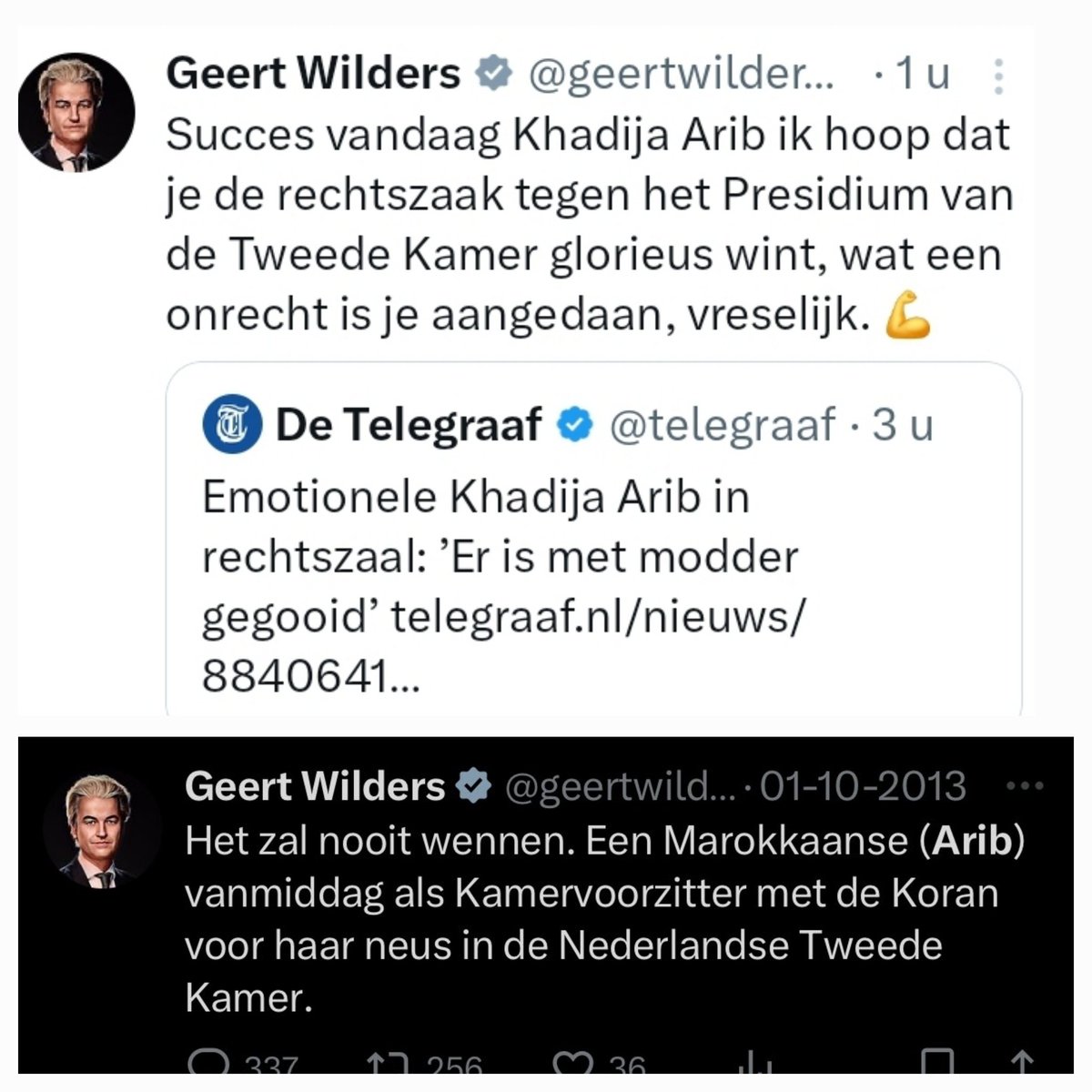 Een tweeluik.