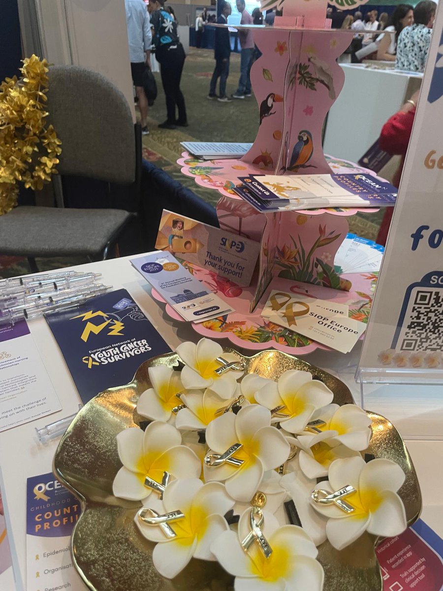 SIOPEurope's tweet photo. 🎗️Ohana is a Hawaiian word that means "family" and today the childhood cancer ohana met for the first day of the #SIOPCongress in Hawaii. 🌺
SIOP Europe is thrilled to be a part of the #SIOPCongress and we’re all set to welcome delegates from across the globe at our booth!
👋 Stop by to meet our #European team, discover our latest initiatives, and explore fantastic opportunities in European paediatric oncology.
And guess what? We’ve got special Hawaiian-themed activities just for you! 🍍
Don’t miss out on the fun, surprises, and vibrant experiences we've planned! @WorldSIOP
#ChildhoodCancer #SIOP2024 #OncologyResearch