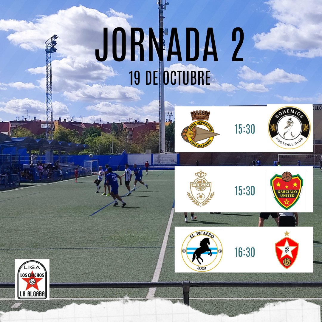 Jornada 2 en nuestra liga chichera!!