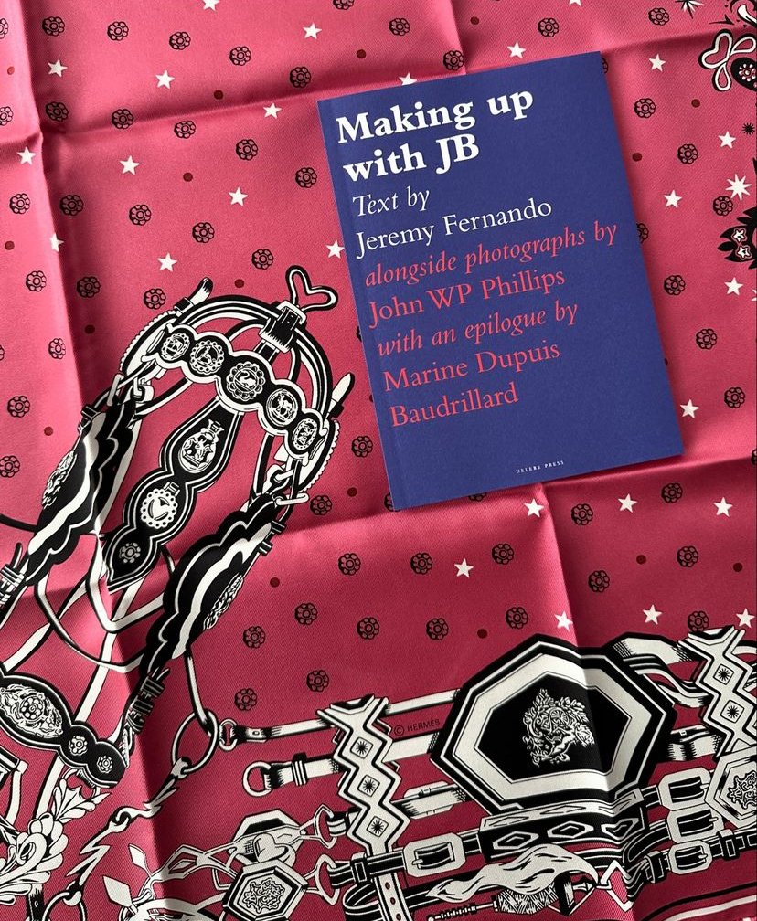 jeremy fernando (@jfwearspink) on Twitter photo with infinite gratitude to the wonderful <a href="/geniablum/">Genia Blum 🇨🇭🇺🇦 🇨🇦</a> for responding to our 'wee book with her beautiful scarf as part of her lovely Books+Scarves project ... <3
to get your copy of our love letter to Jean Baudrillard please go to <a href="/delerepress1/">delerepress</a>
delerepress.com/books/makingup… with infinite gratitude to the wonderful <a href="/geniablum/">Genia Blum 🇨🇭🇺🇦 🇨🇦</a> for responding to our 'wee book with her beautiful scarf as part of her lovely Books+Scarves project ... <3
to get your copy of our love letter to Jean Baudrillard please go to <a href="/delerepress1/">delerepress</a>
delerepress.com/books/makingup…