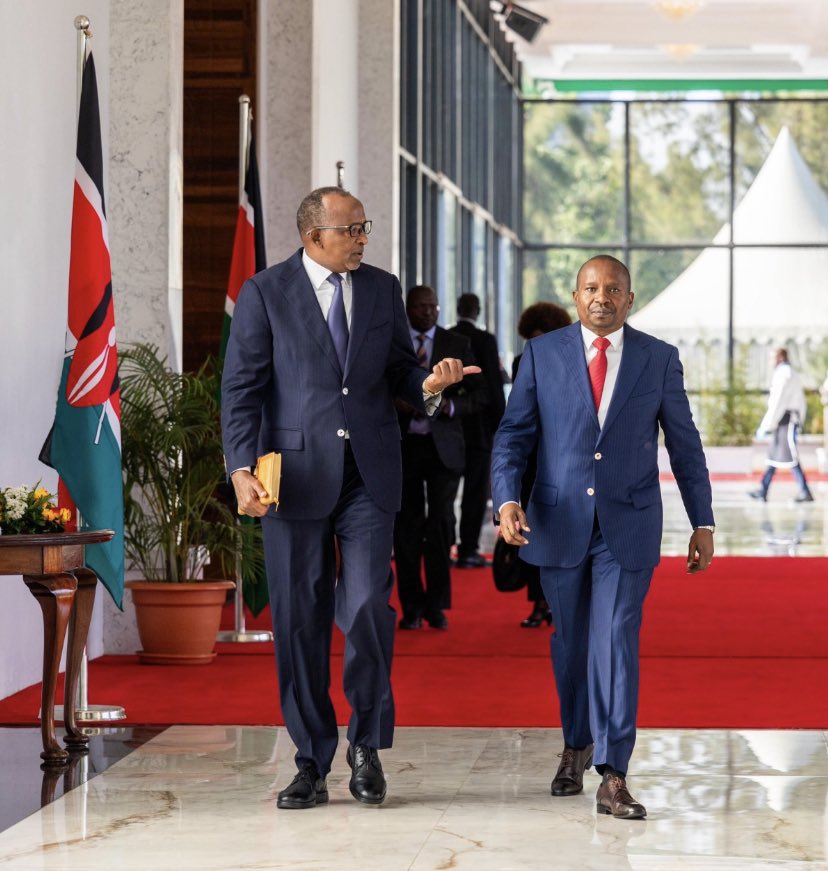 Hon. Aden Duale, EGH tweet media