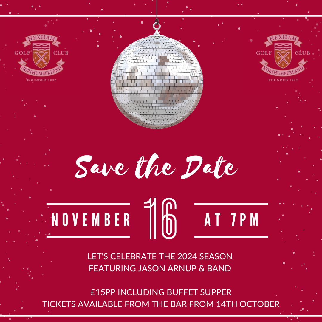 As the end of season draws near, we want you to save the date for the end of season party, feat Jason Arnup Band

There will be a maximum capacity of 90 so please get your tickets soon. 

Tickets available to purchase at the bar from now.  Open to members and members guests.