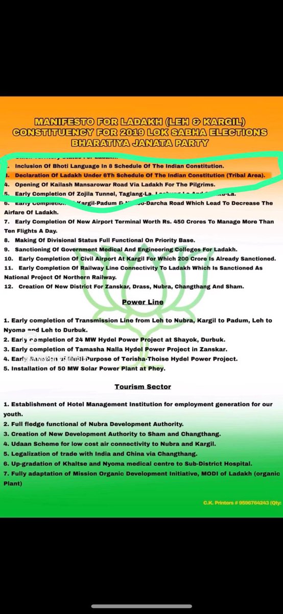 _iAmRav's tweet photo. @MumbaichaDon @ranjan_27 Present government promised 6th schedule in their election manifesto &amp; that’s promised is unfulfilled.

If he’s is asking that promise to be fulfilled is that against the interest of nation? https://t.co/SD4UzDtgqC