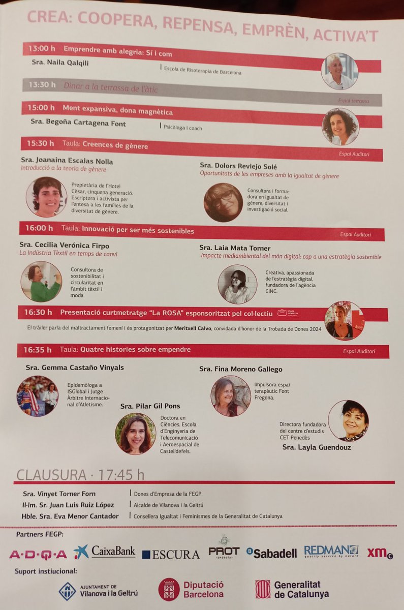 Therfer (@therfer) on Twitter photo Una jornada molt interessant pel davant avui a <a href="/neapolisvng/">Neàpolis VNG</a> al congrés "Dones d'empresa" #CREA on compartir el que fem i som al grup de <a href="/la_UPC/">Universitat Politècnica de Catalunya (UPC)</a> de masculinitats igualitàries.
Gràcies per tot! <a href="/FegpComunicacio/">FEGP</a> <a href="/nuriasalann/">Nuria Salan @CovidWarriors</a> <a href="/ajuntamentvng/">Vilanova i la Geltrú</a> <a href="/BancoMediolanum/">Banco Mediolanum</a> <a href="/Sepes_AD/">SEPES Atención Domciliaria</a> <a href="/cetpenedes/">CET PENEDÈS</a> Una jornada molt interessant pel davant avui a <a href="/neapolisvng/">Neàpolis VNG</a> al congrés "Dones d'empresa" #CREA on compartir el que fem i som al grup de <a href="/la_UPC/">Universitat Politècnica de Catalunya (UPC)</a> de masculinitats igualitàries.
Gràcies per tot! <a href="/FegpComunicacio/">FEGP</a> <a href="/nuriasalann/">Nuria Salan @CovidWarriors</a> <a href="/ajuntamentvng/">Vilanova i la Geltrú</a> <a href="/BancoMediolanum/">Banco Mediolanum</a> <a href="/Sepes_AD/">SEPES Atención Domciliaria</a> <a href="/cetpenedes/">CET PENEDÈS</a>