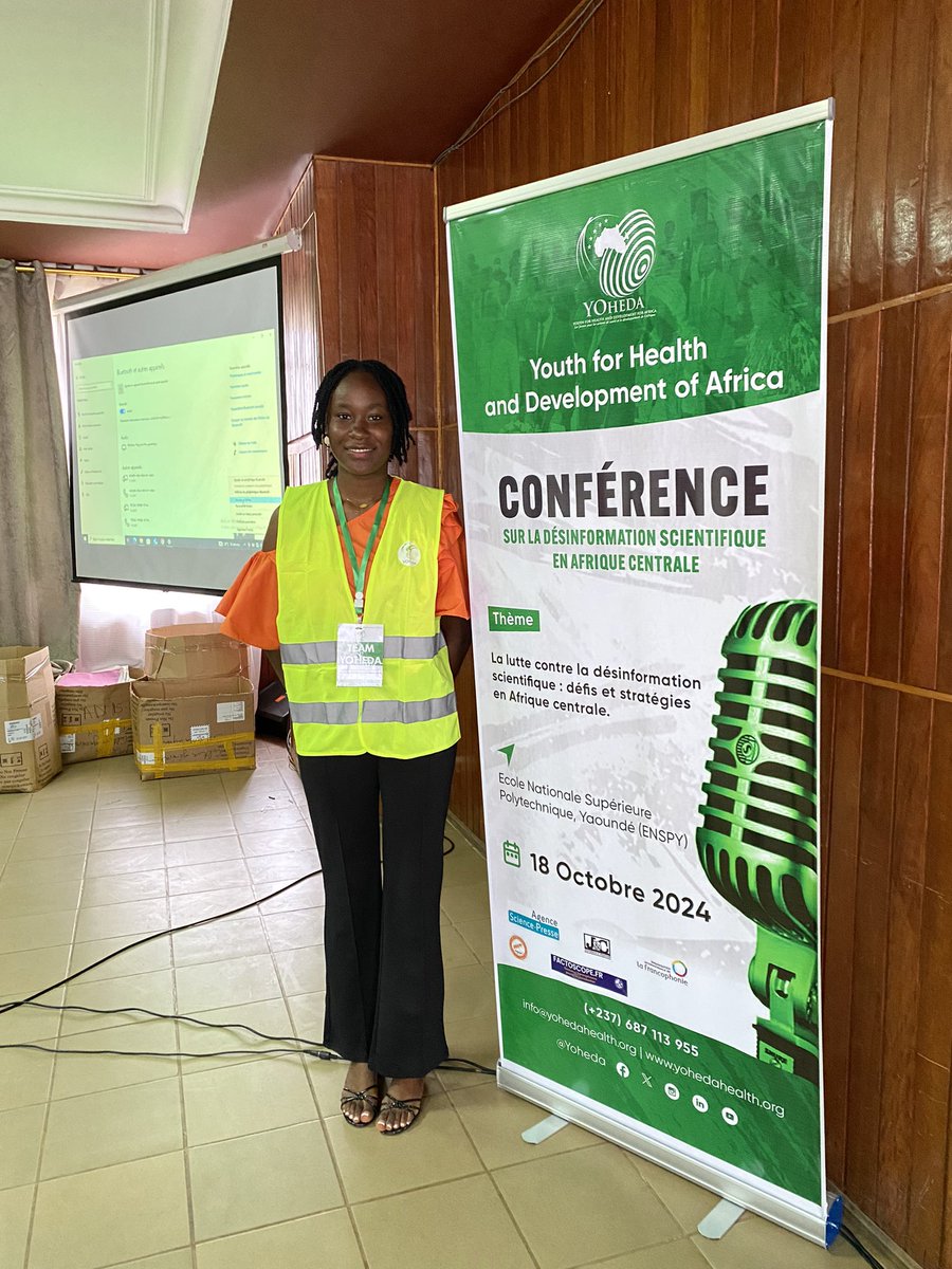 Angy_Create's tweet image. En direct de l’école nationale supérieure polytechnique de YAOUNDÉ , la conférence sur la #Desinformation en Afrique centrale.📌 
Conférence portée par l’association YOHEDA @yohedahealth 
#conference
#ENSPY