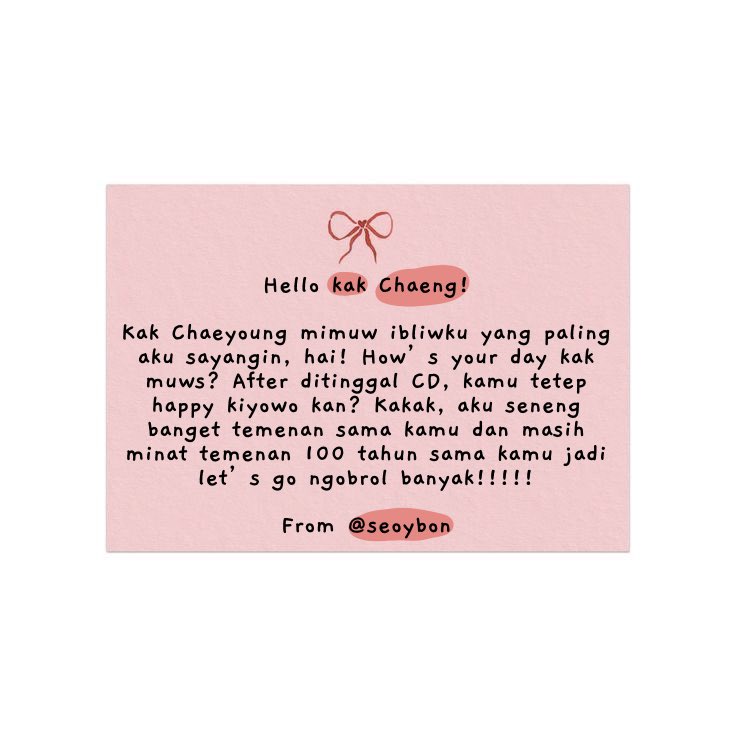 It’s Seoyeon, the girl that loves you! tweet media