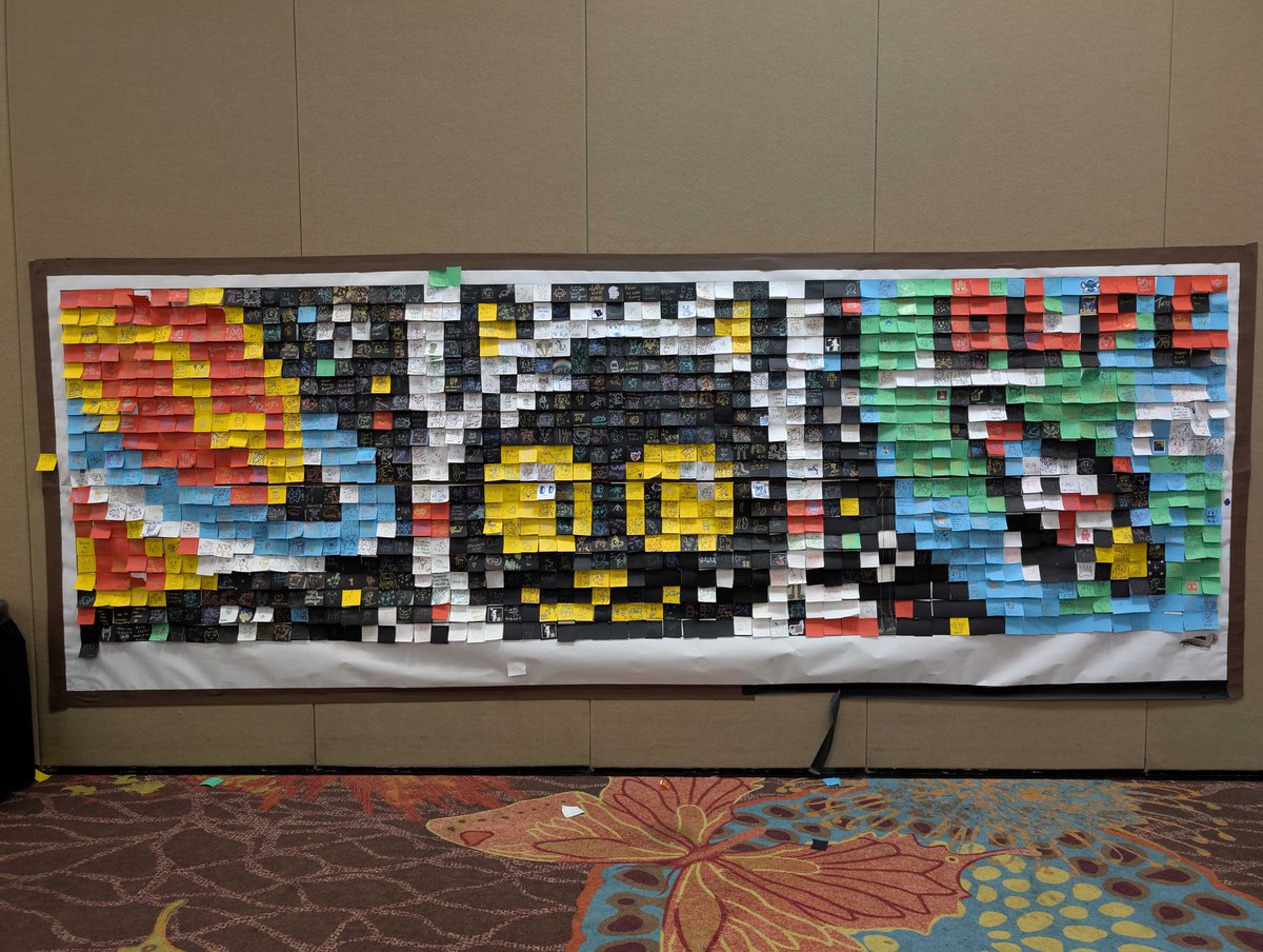 The mission is complete 

Together it was made possible, and now the space around us doesn't seem so mysterious after all.

And as always, a friendly face is never far away

#BLFC2024