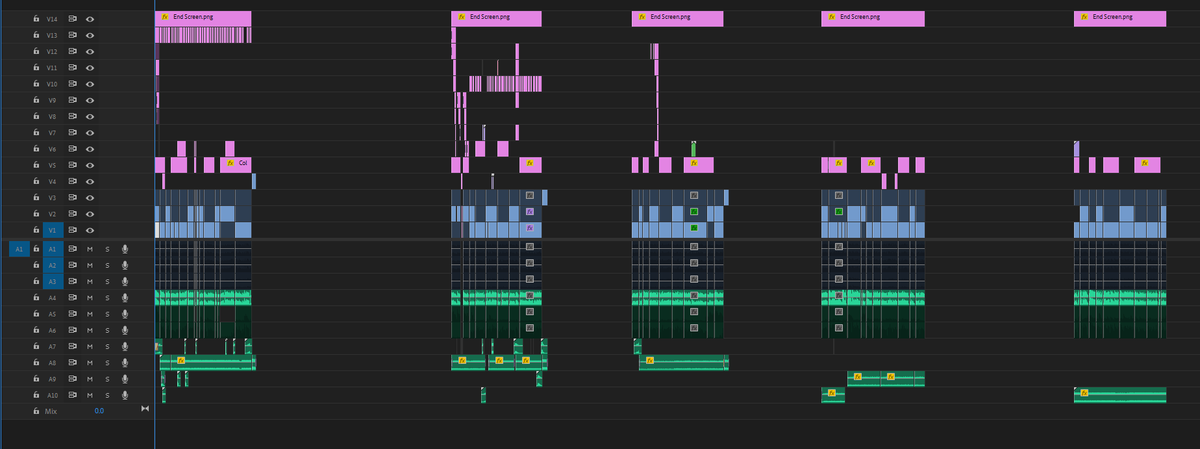 Knacktoedit's tweet photo. Editors - Do you also make multiple shorts like this, from a long form video? https://t.co/bUrdzDNzQ8