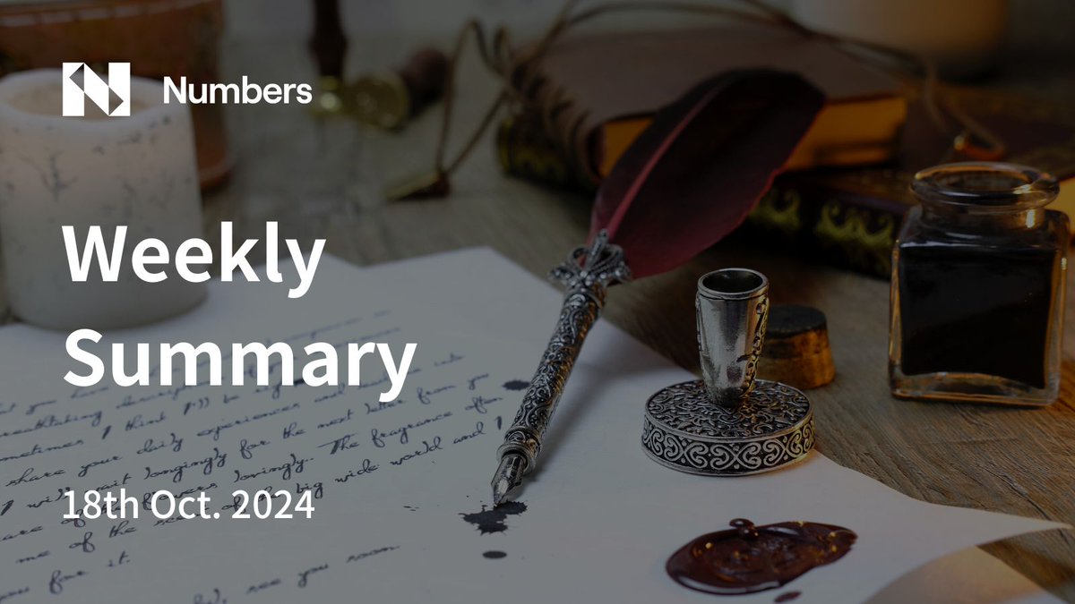 numbersprotocol's tweet photo. Hi Numbers Community, we hope you have a good week!
Here's our 2024/10/18 weekly summary from Numbers Team, enjoy!
👉 https://t.co/hgghGG8myf
PS : There's plenty of interesting development from our BD side 👀 https://t.co/UmtVfCJwJD