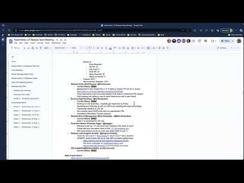 sebaenetworks's tweet image. Kubernetes SIG Release Meeting for 20240626 #20240626 #Kubernetes #Meeting #MultiNetwork #release
tinyurl.com/256y38r2