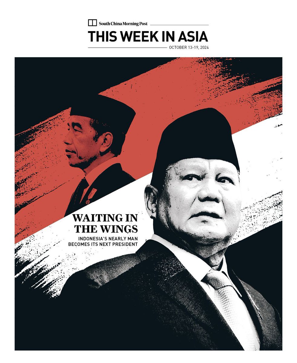 amysood2's tweet photo. After a decade and more as Indonesia's nearly man, Prabowo Subianto will finally become president this weekend, succeeding his rival-turned ally, Jokowi. 

Stories below on what kind of president #Prabowo might be, and the legacy #Jokowi leaves behind. https://t.co/y18xGsEOX6