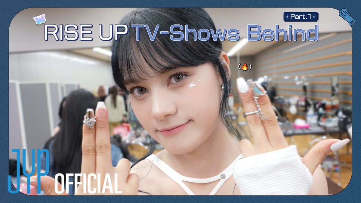NiziU__official's tweet photo. NiziU 「RISE UP」 TV SHOWS Behind Part.1

📺 https://t.co/5VYrzE8IeI

#NiziU #ニジュー #니쥬 #WithU
#NiziU_1stEP #RISE_UP 
#NiziU_RISEUP https://t.co/hX09YQMIYs