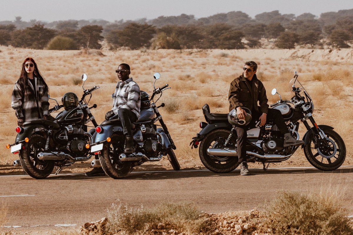 TheGhostRider31's tweet photo. Watch this space for More. Something interesting is cooking here at the Royal Enfield Jaipur Track and shall be heading into the open roads of Rajasthan this Winter ! #PureCruising #SuperMeteor #SM650 #Cruiser #RIdeMore #Rajasthan #RedPanda #Motorcycle #Tour #Explore #Ride https://t.co/RAN7T0HEHW