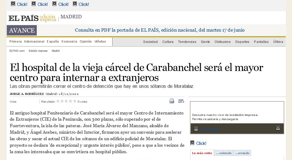 SOSCarabanchel's tweet photo. ¿Sabéis qué parcela de la cárcel de Carabanchel no se va a modificar ni se va a alterar su uso?

Efectivamente: La cárcel de Carabanchel sigue abierta. Y ya son 22 años... 

Pero sobre eso no escucharéis ninguna declaración ni veréis ninguna noticia.

#CIErreYA https://t.co/WIkN7Nh3Pc