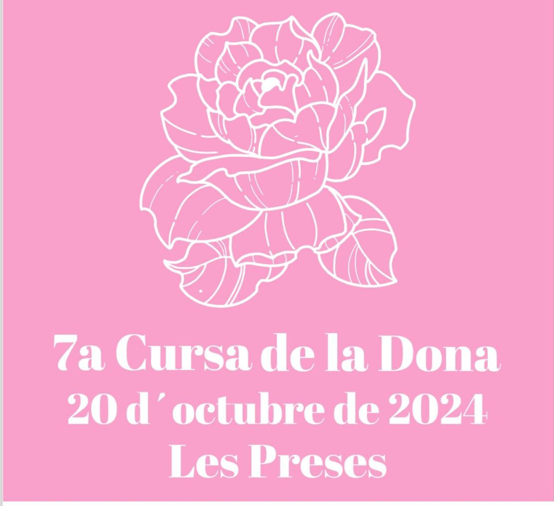 💗 Aquest diumenge el color rosa és el protagonista. 🙋‍♀️Celebrem la VII cursa de la dona. La marxa solidària femenina per recaptar fons per la lluita contra el càncer de mama a benefici d' <a href="/OncolligaGi/">Oncolliga Girona</a> 
📍Sortida des del parc 1d'octubre.
🕑 10.00 h matí 
<a href="/CursaDonaPreses/">CursaDonaLesPreses</a>