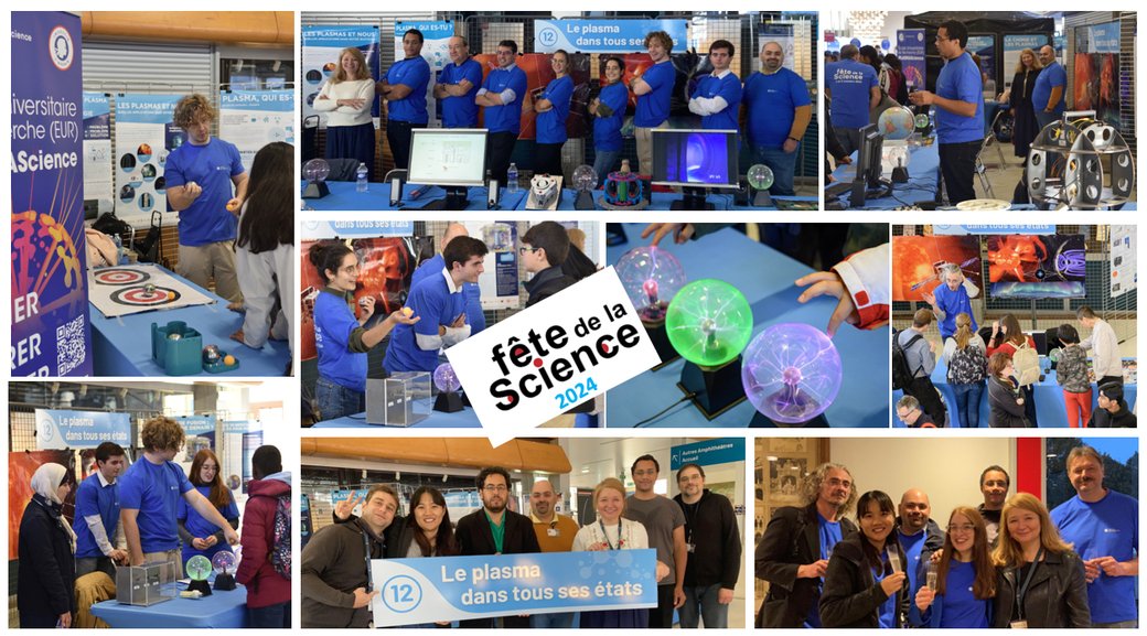 Laboratoire de Physique des Plasmas (@labphysplasmas) on Twitter photo Le <a href="/LabPhysPlasmas/">Laboratoire de Physique des Plasmas</a> s’est associé à la Fête de la Science à <a href="/Polytechnique/">École polytechnique</a> le 4 et 5/10 et à <a href="/Sorbonne_Univ_/">Sorbonne Université</a> le 11 et 13/10.
<a href="/letudiant/">l'Etudiant</a> a fait un passage à cette occasion par notre stand plasmas: letudiant.fr/lycee/fete-de-…
Plus d'infos dans notre nouvelle Une: lpp.polytechnique.fr/Fete-de-la-Sci… Le <a href="/LabPhysPlasmas/">Laboratoire de Physique des Plasmas</a> s’est associé à la Fête de la Science à <a href="/Polytechnique/">École polytechnique</a> le 4 et 5/10 et à <a href="/Sorbonne_Univ_/">Sorbonne Université</a> le 11 et 13/10.
<a href="/letudiant/">l'Etudiant</a> a fait un passage à cette occasion par notre stand plasmas: letudiant.fr/lycee/fete-de-…
Plus d'infos dans notre nouvelle Une: lpp.polytechnique.fr/Fete-de-la-Sci…