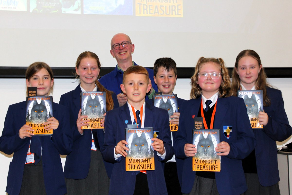 Piers Torday (@pierstorday) on Twitter photo The highlight of this job remains the privilege of meeting and hearing from brilliant young readers in schools - like these students <a href="/ripleystthomas/">Ripley St Thomas CE Academy</a> on the Midnight Treasure tour! The highlight of this job remains the privilege of meeting and hearing from brilliant young readers in schools - like these students <a href="/ripleystthomas/">Ripley St Thomas CE Academy</a> on the Midnight Treasure tour!