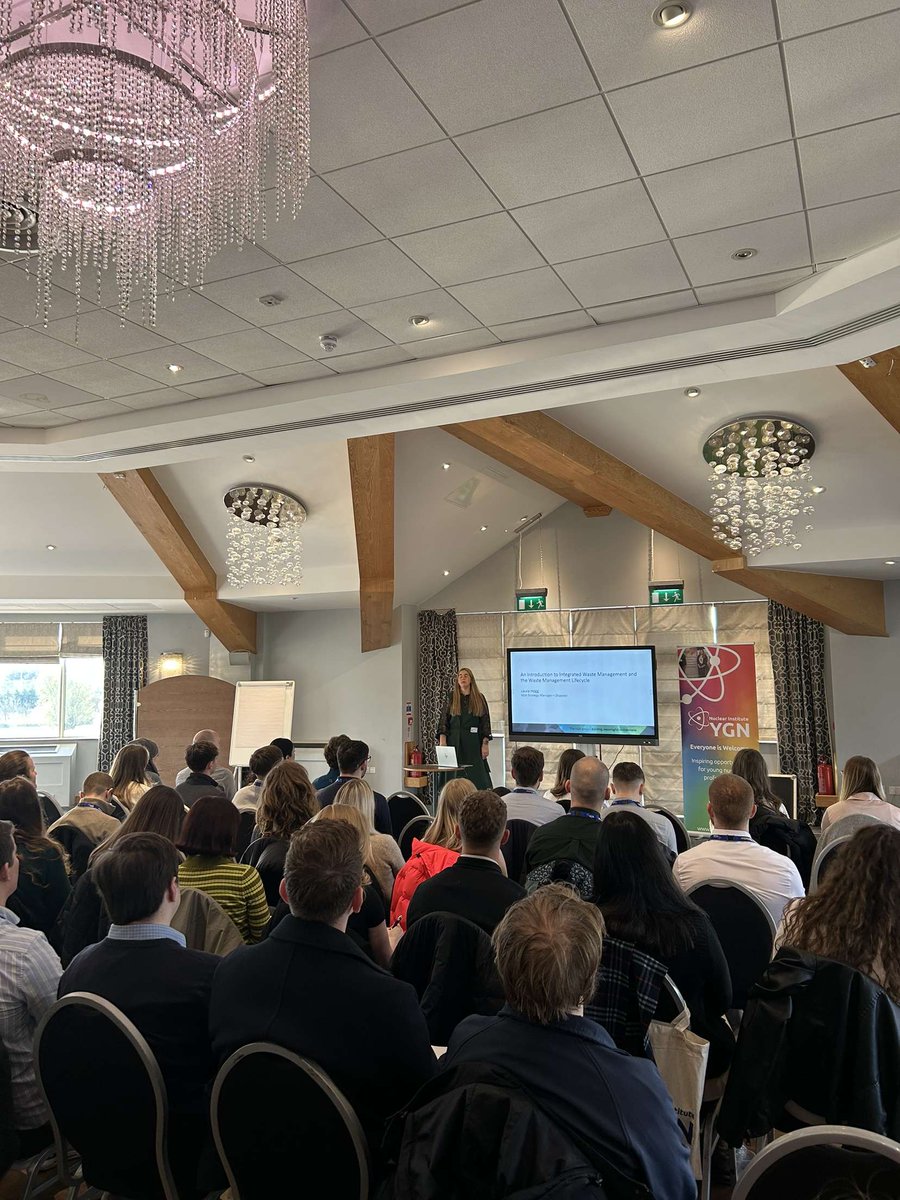 Yesterday was the final day of the Intro to Waste Management &amp; Decommissioning event with the second group of tours around the Sellafield and LLWR sites.
We’ve had some great speakers over the past 2 days, a huge thank you to all speakers for their support with this event!
#ygn