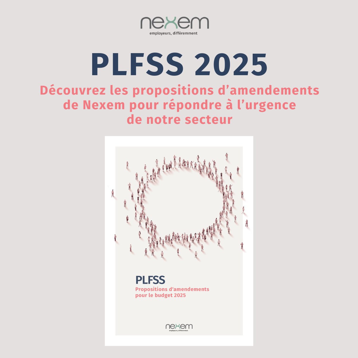 📍 #𝗣𝗟𝗙𝗦𝗦 𝟮𝟬𝟮𝟱 | la majorité des 16 propositions formulées par <a href="/Nexem_actu/">Nexem</a> ont été reprises et déposées. 
🔗 Lire l’intégralité des amendements proposés par Nexem : bit.ly/3BLlNHs
