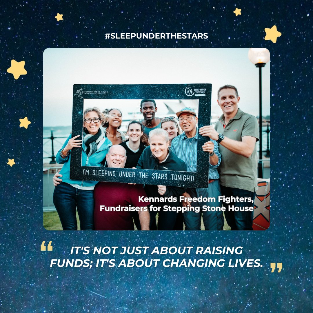 GoFundraise's tweet image. The team of @KennardsStorage are showing incredible dedication, raising $34,000 to support young Australians experiencing homelessness through @SSHAustralia’s Sleep Under the Stars event. 🌟
Help them make a bigger impact: sleepunderthestars.com.au/page/KennardsF…