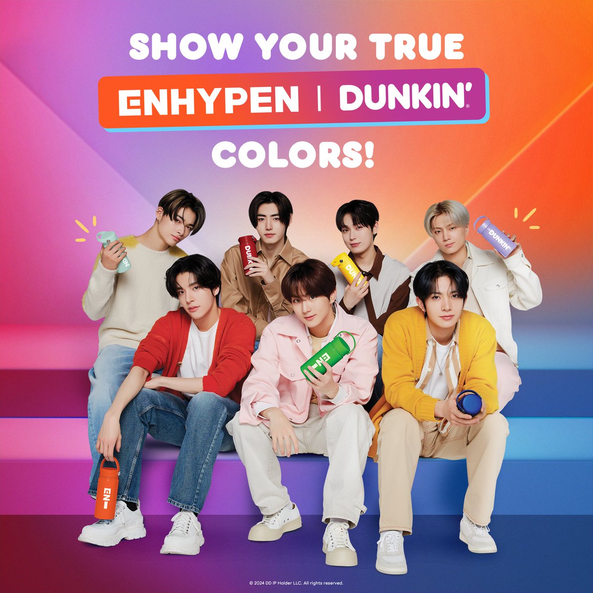 ENHYPEN x ダンキンのマグボトルの商品代行を希望される方はお急ぎDMで