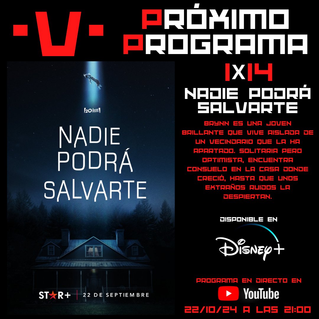 Próximo programa de "El Videoforum"

En esta ocasión apostamos por una película muy interesante que podrás encontrar en Disney plus y que nos dará un buen rato de charla.

Podéis seguir la emisión desde aquí:
youtube.com/live/lEsMURNvs…

¡No os lo perdáis!

#elvideoforum