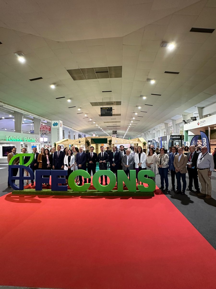 🚧FECONS 2024 ha comenzado 👷‍♂️

La Feria de Construcción y Sostenibilidad de la Región de Murcia reúne a +200 empresas y presenta lo último en innovación, rehabilitación y arquitectura sostenible.

¡No te pierdas el mayor punto de encuentro para el sector! 🚀