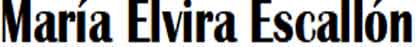 María Elvira Escallón