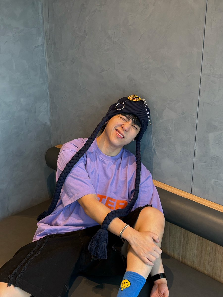 2nd__4th's tweet photo. : Feeling like Pojamarn Sawangwong with my braid benie <3 
#MatterMakers #mattermakersthailand https://t.co/Xbi0Y1Dv40