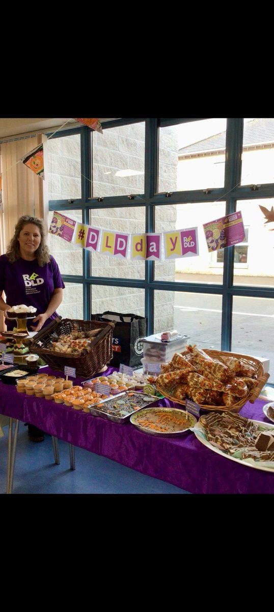 Its #DLD awareness day. Our team at Castle Gardens Speech and Language classes raising awareness of Developmental Language Disorder with a fabulous cake sale <a href="/lorrainecoulte4/">Lorraine Coulter</a> <a href="/PaulineMcMullan/">Pauline McMullan</a> <a href="/GeraldineTeagu5/">Geraldine Teague</a> <a href="/tennysonCAHPO/">Professor Michelle Tennyson</a> <a href="/RCSLTNI/">RCSLT Northern Ireland</a>