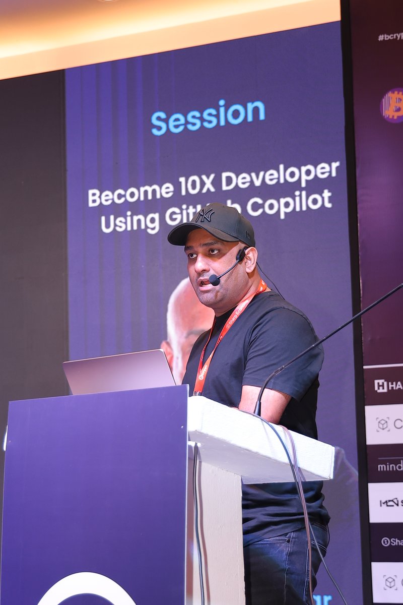 CsharpCorner's tweet photo. Level up your development skills with GitHub Copilot, presented by @debug_mode at #ActionAIConf 2024! Ready to become a 10X Developer?

#AI #AIConference #ActionAIConference #TechConference https://t.co/uqe6Qiuevp