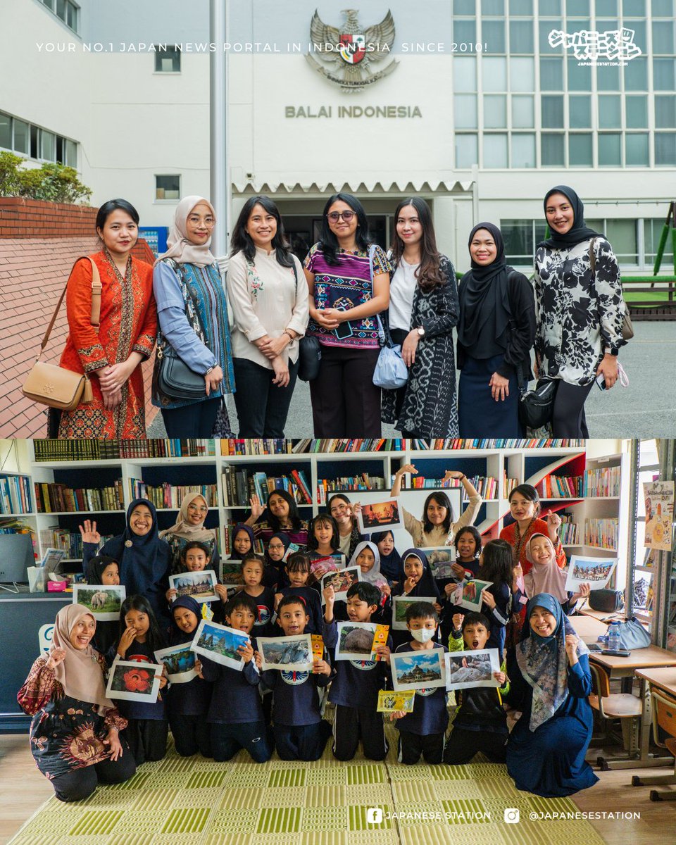 JapaneseStation's tweet photo. Kegiatan Ini merupakan acara rutin yang diselenggarakan oleh Sekolah Rebuplik Indonesia Tokyo (SRIT) bersama DWP KBRI Tokyo dan Guru Bumi agar anak-anak Indonesia di Jepang tetap mengenal kebudayaan Indonesia. https://t.co/xOkq0LEAqv