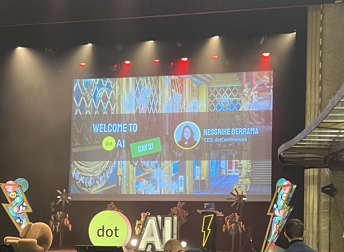 nicolasremise's tweet image. Another day in parAIdise! #DotAI2024 #DotAI