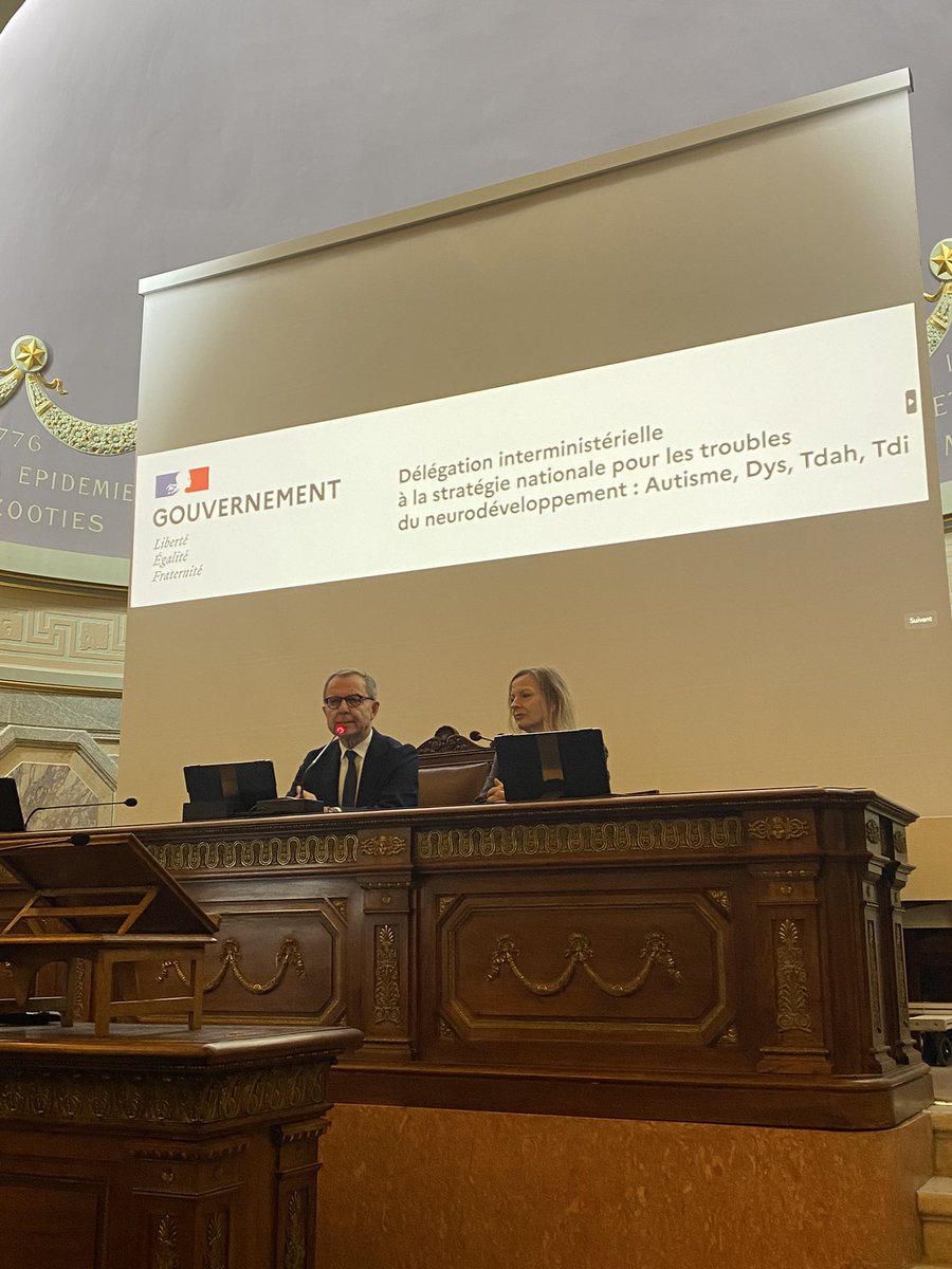 MalletJasmina's tweet photo. Lancement de la journée #TDAH à l’Académie de #Medecine par le Dr Petitjean et la Pr Purper-Ouakil, au sein de la prestigieuse Académie de #Médecine
Création de la #SFTDAH. Merci à la @SMP_MedicoPsych
@Ouakil8 @franpetitjean @acadmed https://t.co/hIZeBgctmX