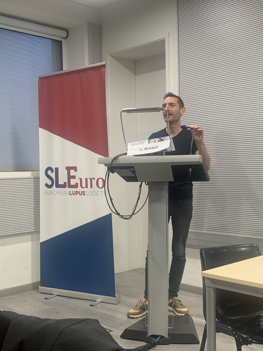 Anne Troldborg (@troldborganne) on Twitter photo Our president <a href="/Lupusreference/">Laurent ARNAUD</a> starting off the day with two difficult subjects #NPSLE and #fatique in SLE. We are just lucky to be here🙏 Absolutely brilliant talks!! <a href="/SLEuroSociety/">SLEuro</a> <a href="/LupusEurope/">Lupus Europe</a> <a href="/LUPUSDK/">SLE/LUPUS DK</a> Our president <a href="/Lupusreference/">Laurent ARNAUD</a> starting off the day with two difficult subjects #NPSLE and #fatique in SLE. We are just lucky to be here🙏 Absolutely brilliant talks!! <a href="/SLEuroSociety/">SLEuro</a> <a href="/LupusEurope/">Lupus Europe</a> <a href="/LUPUSDK/">SLE/LUPUS DK</a>