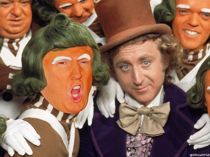 boiseidsteve's tweet photo. If MAGA can make #KAMALABLACKFACE trend, then the rest of us can trend #TroompaLoompa https://t.co/QRbwmxzyL3