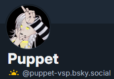 bsky.app/profile/puppet…
You know where to find me now.
Lets make the grass greener on the other side.