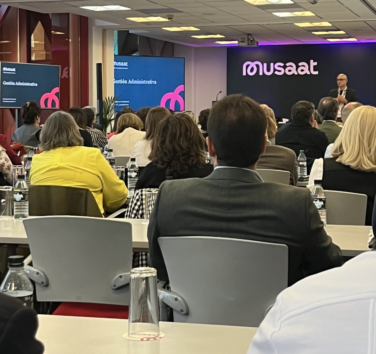 Aquests dies assistim a les XXXV Jornadas Formatives de <a href="/Musaat_Seguros/">Musaat</a> on ens presenten les principals novetats 2025 #musaat
