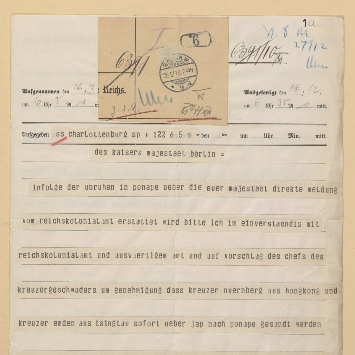 #OTD Am 18.10.1910 erhoben sich auf der Pazifikinsel #Ponape die Sokehs gegen die dt. Kolonialherren, die sie zu Zwangsarbeitern gemacht hatten. Mehr zum Aufstand &amp; zahlreiche hist. Dokumente gibt es in unserem Fokusheft zum dt. Kolonialismus: bundesarchiv.de/publikationen/…